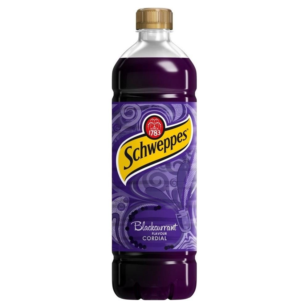 Amazon.com: Schweppes Blackcurrant Flavour Cordial (1L) : Grocery