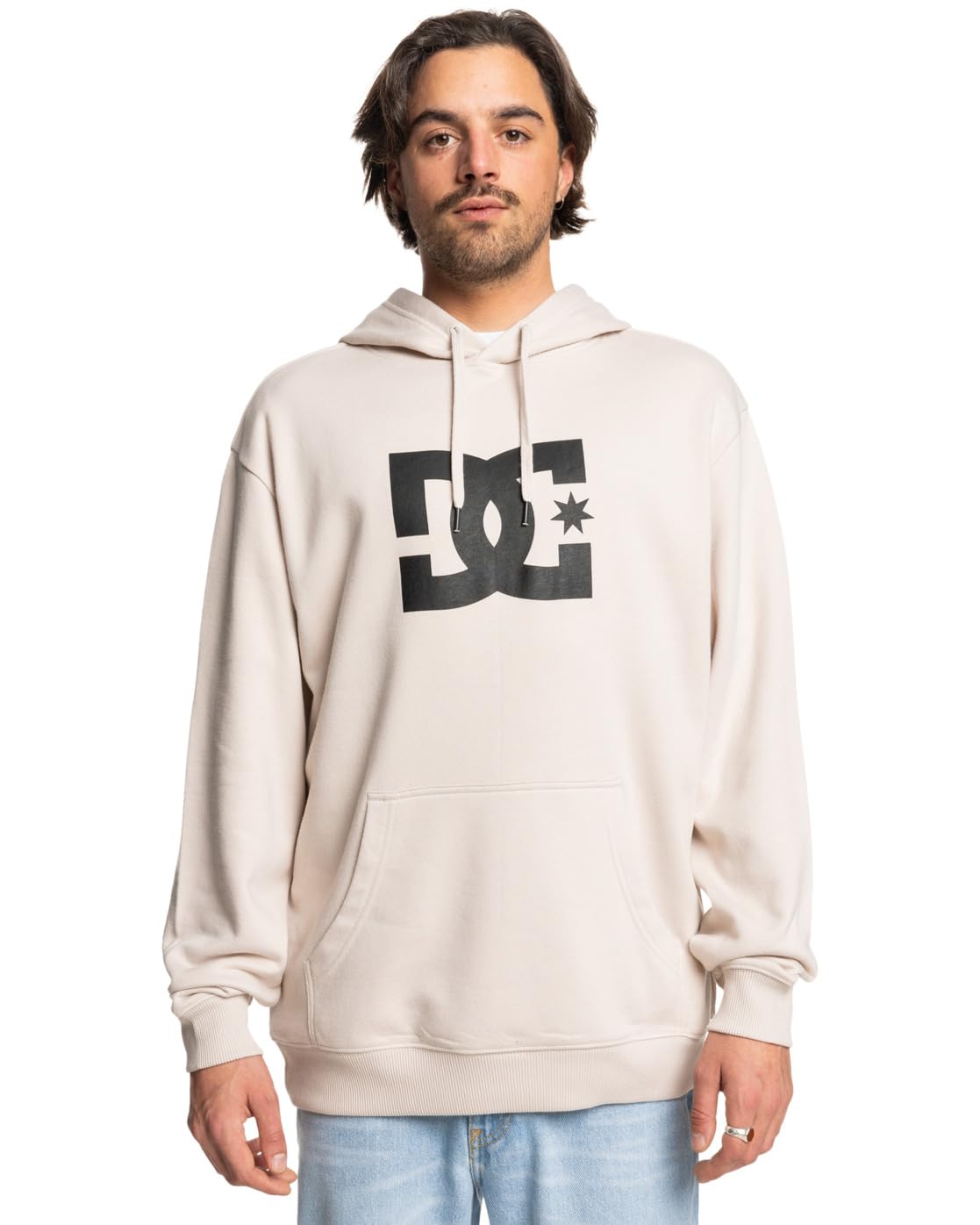 Dcshoes Hoodie DC STAR PH Young Mens Grey XS