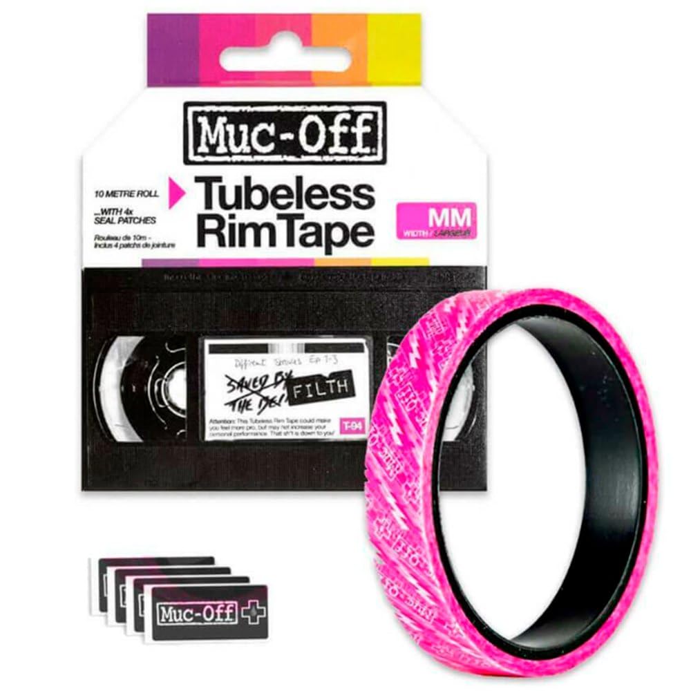 MUC OFF Accessorio Rim Tape tubeless 19mm 10 Metri