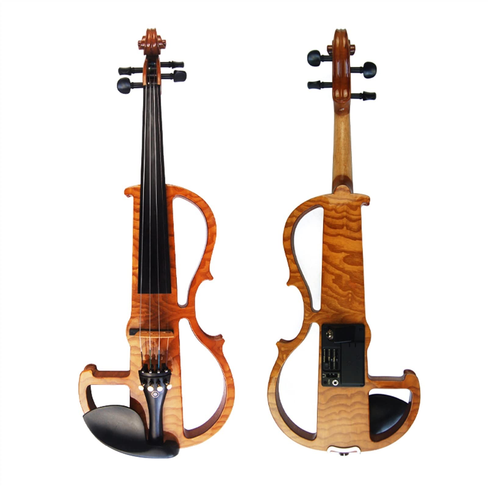 Violon Student Violino Elettrico Professionale 4/4 Studenti Piano in Abete con Custodia