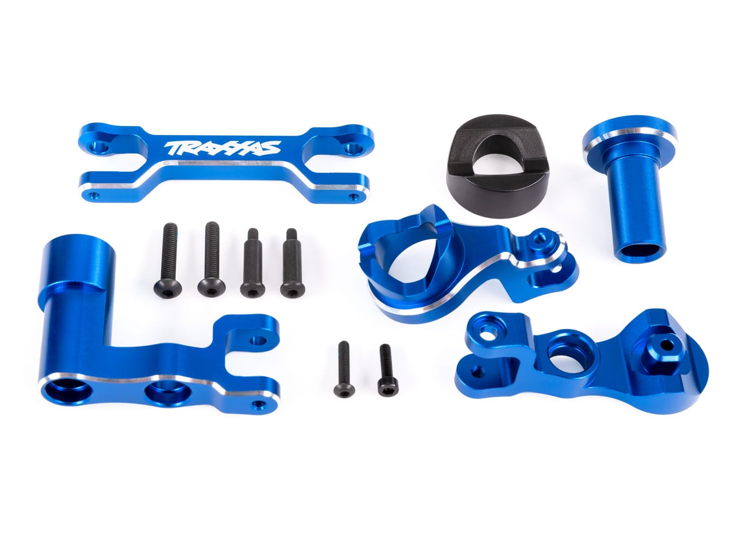 Amazon.com: Traxxas 7843-BLUE - Aluminum Bellcrank Assembly, Blue