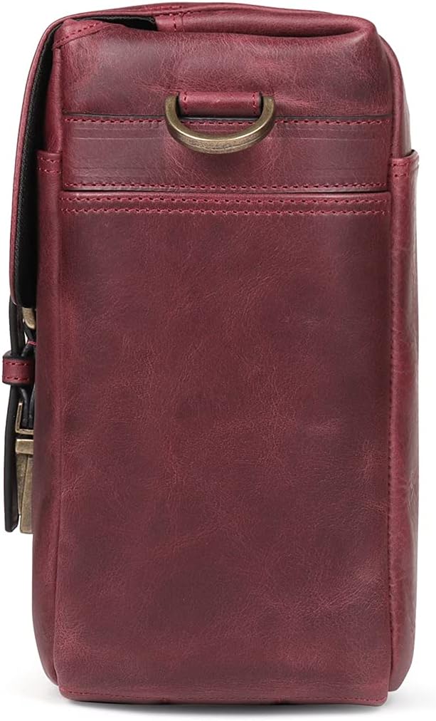 Prоmо 40% оƒƒ MegaGear Torres Mini Genuine Leather Camera Messenger Bag for Mirrorless, Instant and DSLR Cameras