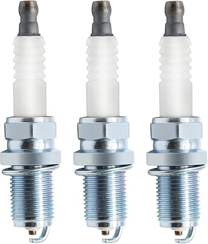 Miniatura 6 de laffoonparts - 3 piezas de repuesto de bujías 491055 491055S para Champion RC12YC RC12YX, repuesto para Brigs and Straton 491055T 805015 72347