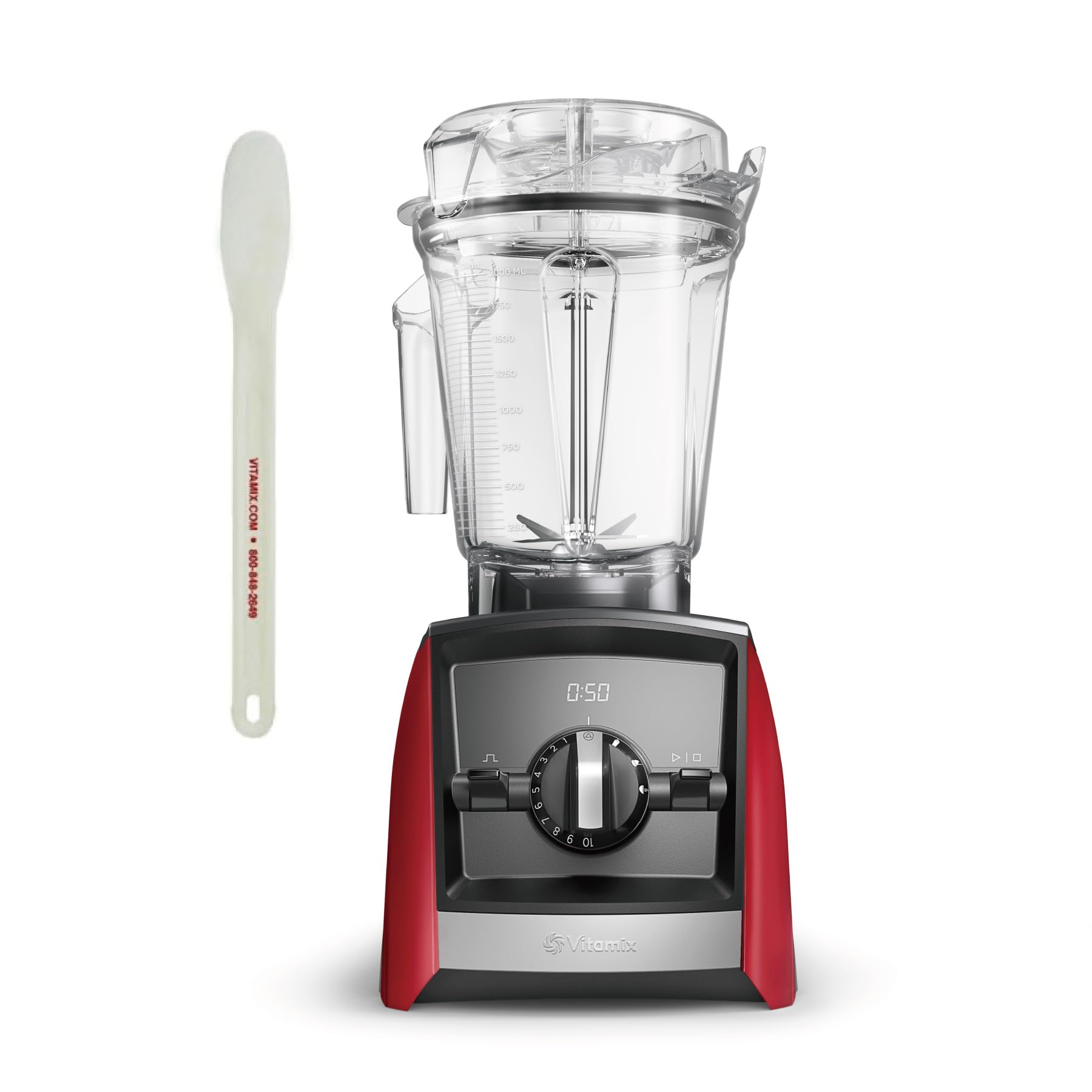 Amazon | 【公式】Vitamix A2500i レッド ミキサー 限定特典付き 1台8 