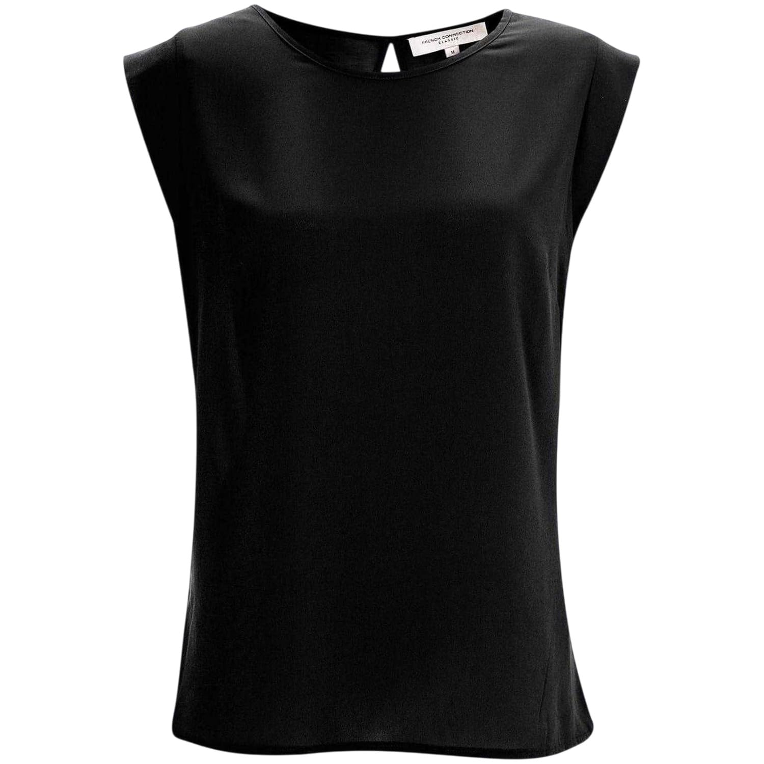 French Connection Damen Top Classic Polly Plains Capped