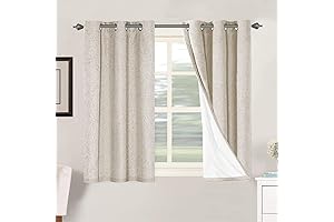 HVERSAILTEX Burlap Blackout Curtains - Classic Charm Meets Modern Functionality