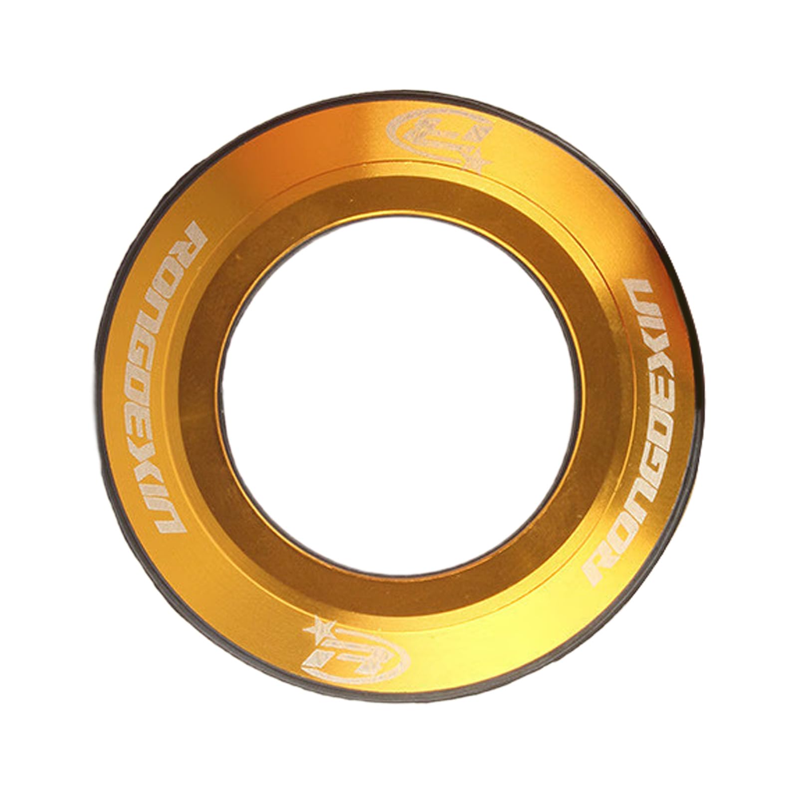 Rustproof Cycling Flat Crown Race Aluminum Surfaces Bike Headsets Caps for Commuting Mountain Bikes Long Distances Cycling Headsets Cap