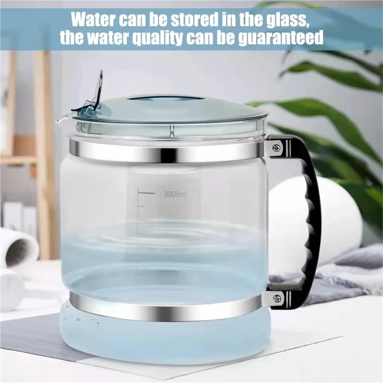 máquina destiladora de agua, Destilador De Agua 4L, 750W, Acero Inoxidable Con Botella, Salida Calidad Alimentaria, Contenedor Vidrio, Máquina Destiladora 110V -240V