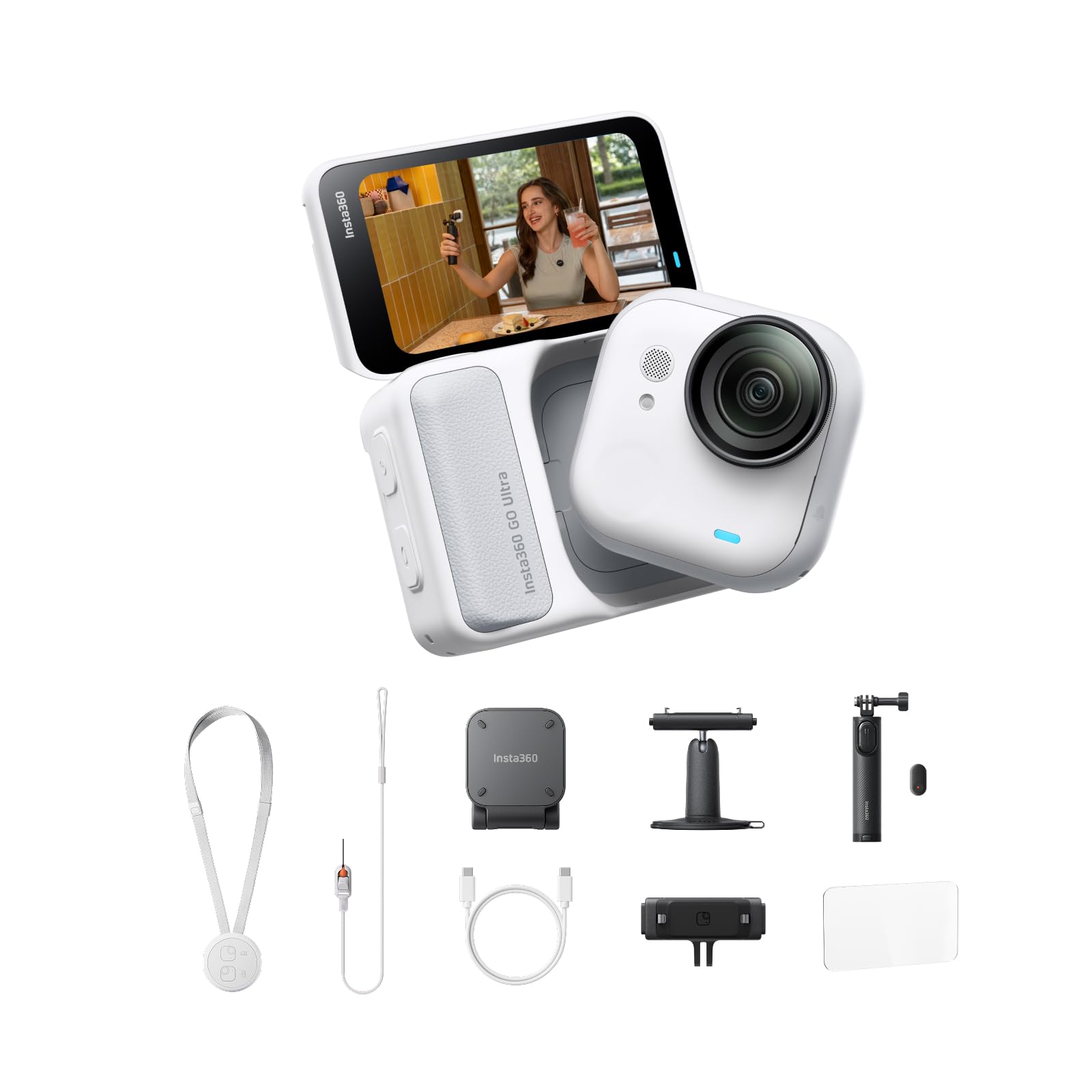 Amazon.com : Insta360 GO Ultra Anywhere Bundle - Small 4K Vlogging