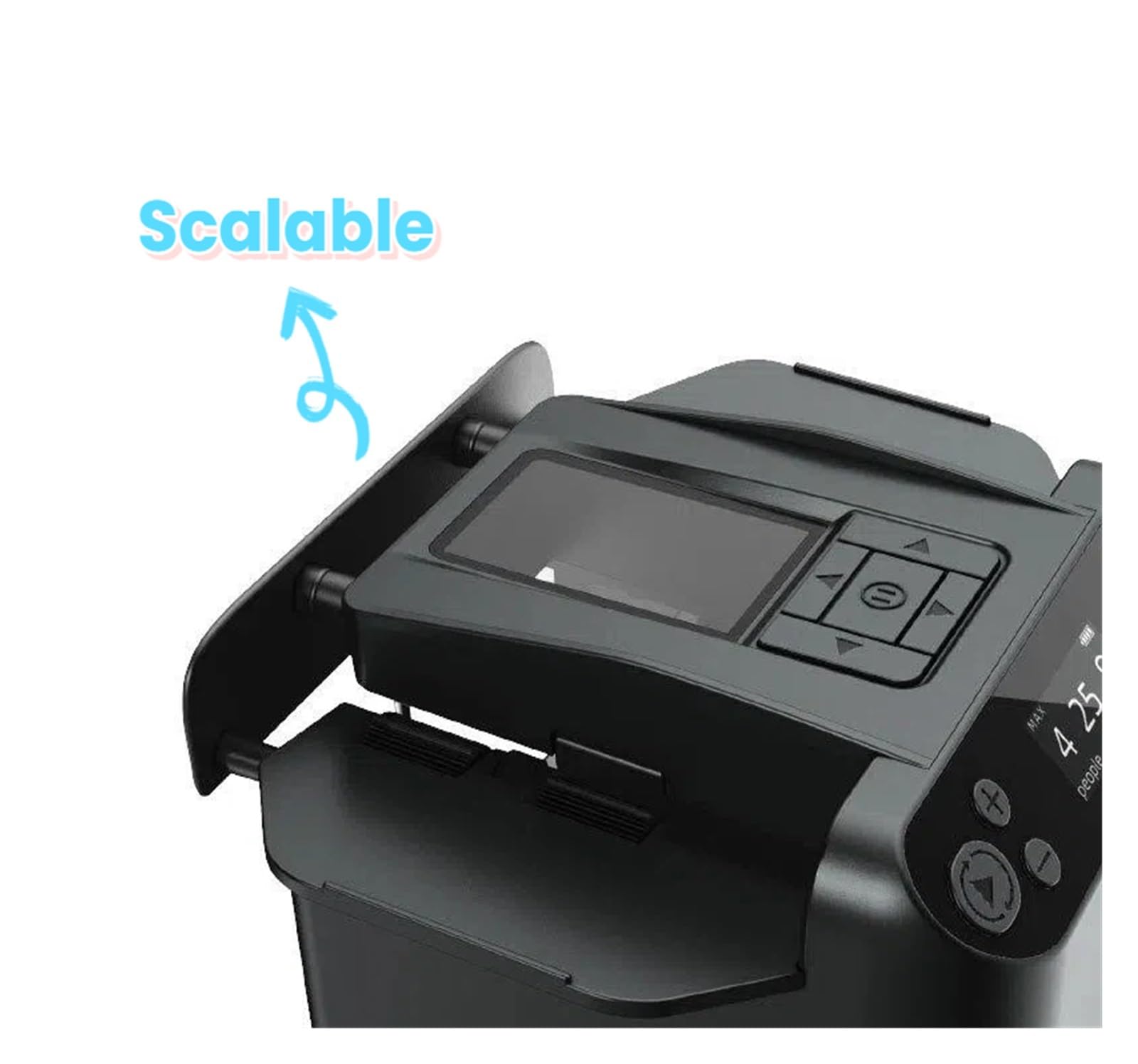 Mescolatore e mazziere automatico di carte, distribuzione con rotazione a 360°, 12 giocatori, supporta carte da gioco di varie dimensioni(Black)