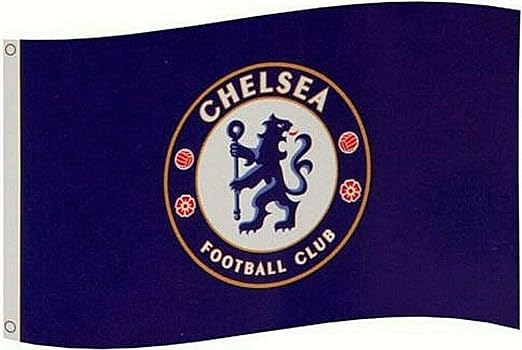 Chelsea FC Flag CC - Approx. 3' x 5' Large Team Crest