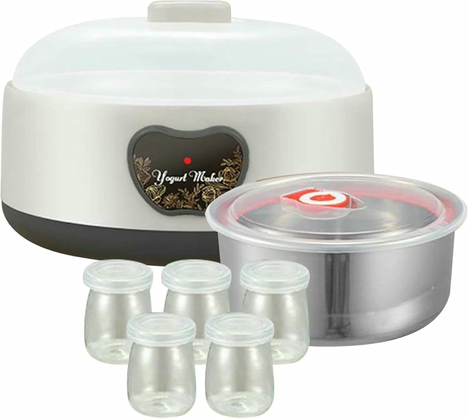 Automatic Yogurt Maker 1.2L Household Homemade Yogurt Natto Maker Professional DIY Electric Machine Multifunctional