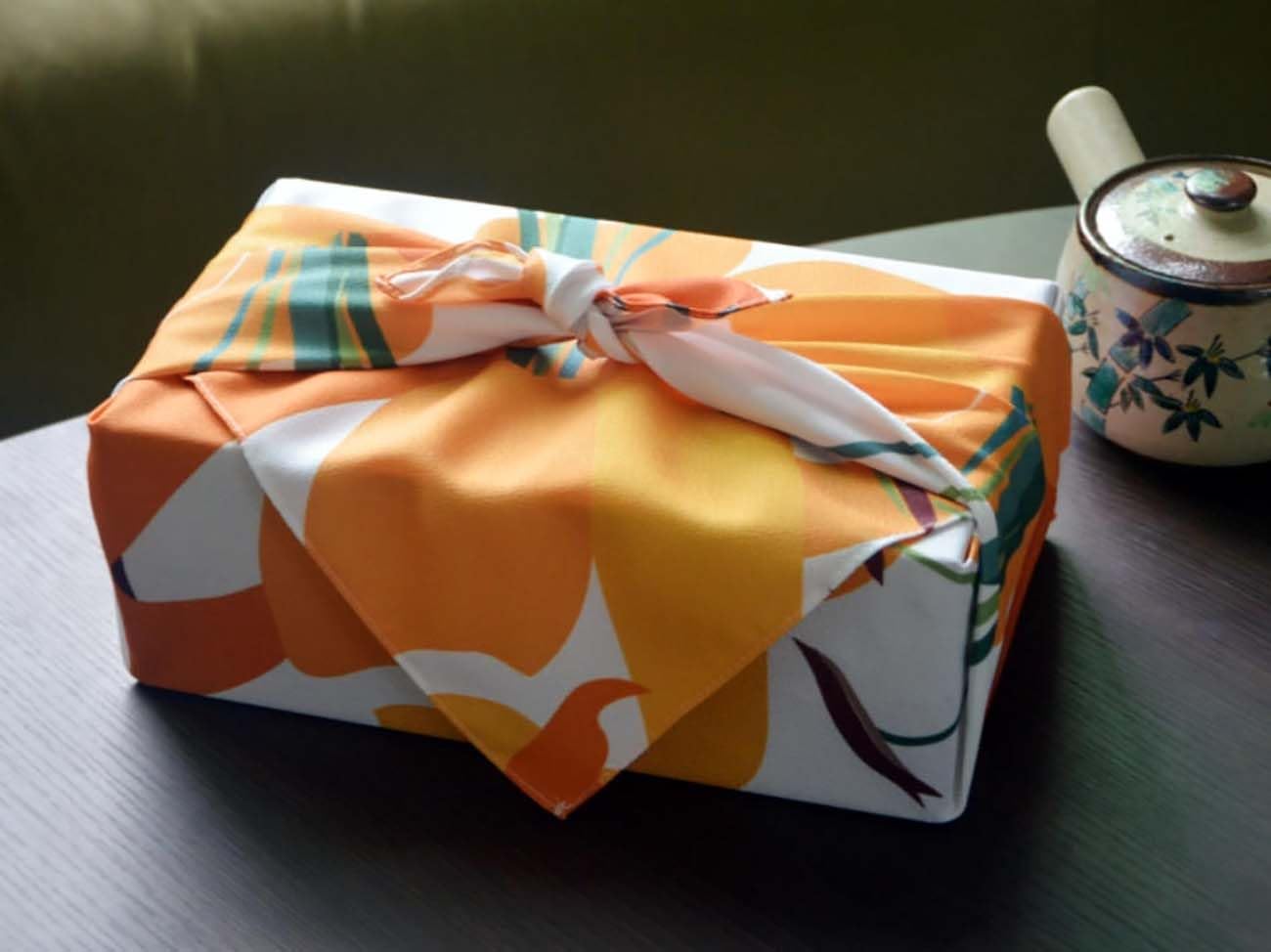 Japanisches traditionelles Furoshiki-Wickeltuch für Mittagessen oder Bento, dekorative Tischdecke -A01
