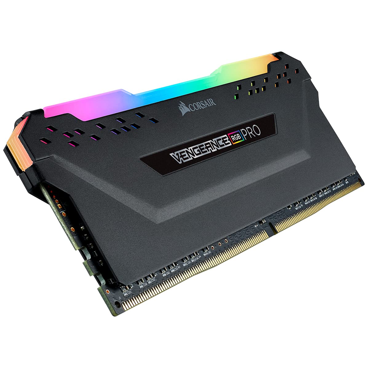 美品64GB CORSAIR VENGEANCE RGB PRO 16G×4OC Corsair Vengeance RGB Pro 64GB (4x16GB) DDR4 3000 (PC4-24000
