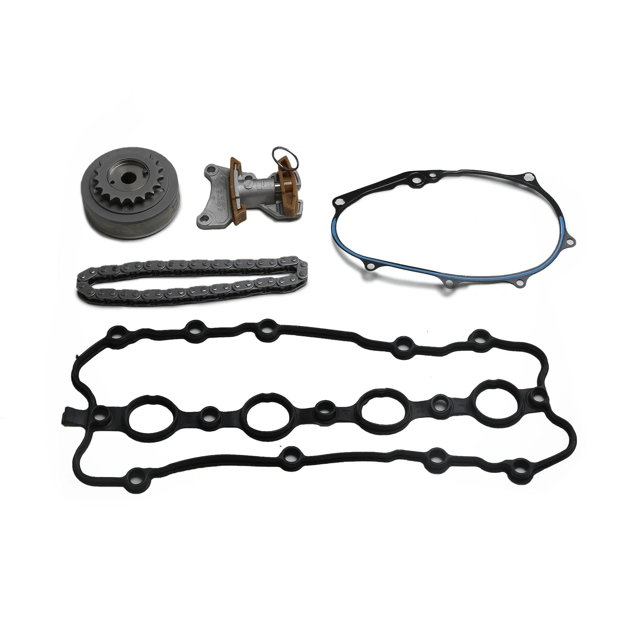 Kit De 5 Tensores Cadena Distribución Y Ajustador Árbol Levas Para Skoda Para Seat 2.0T 06F109217A 06F 109 088 J Piñón cadena