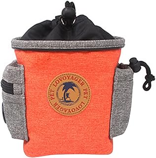 PetPhindU Bolsa para petiscos para cães Treinamento de cães Bolsa para petiscos Treinamento e comportamento Auxílios para cães Bolsa para travessar cães Treinamento de cães Porta-petiscos para cães Recipiente para cães Pacote de petiscos para cães