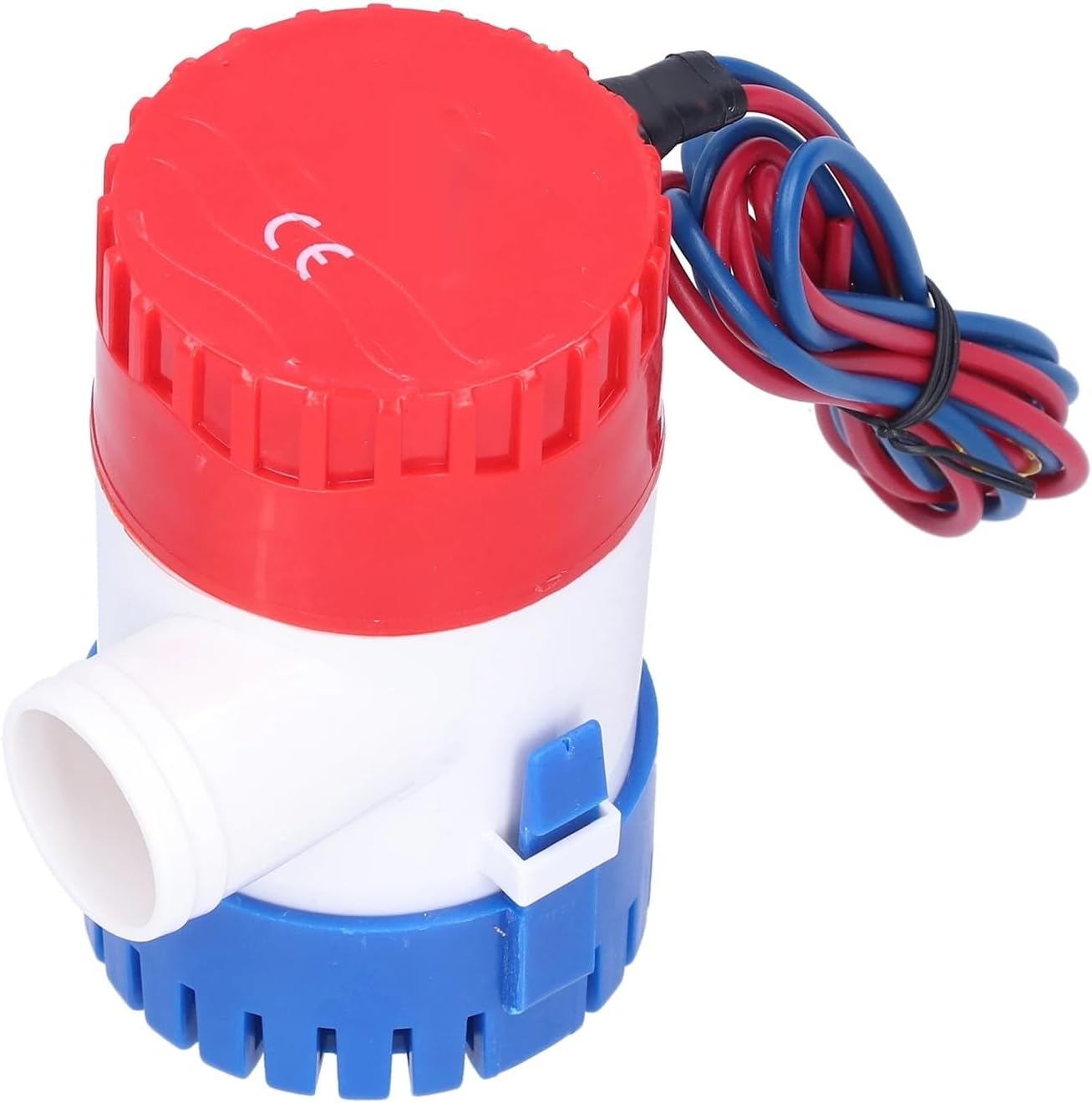 Bilge Pump DC SemiAutomatic Switch Electric Small Submersible Pump For Drain Provide Power 12V/24V 350/500/750/1100GPH 1Pcs(750GPH,CN_24V)