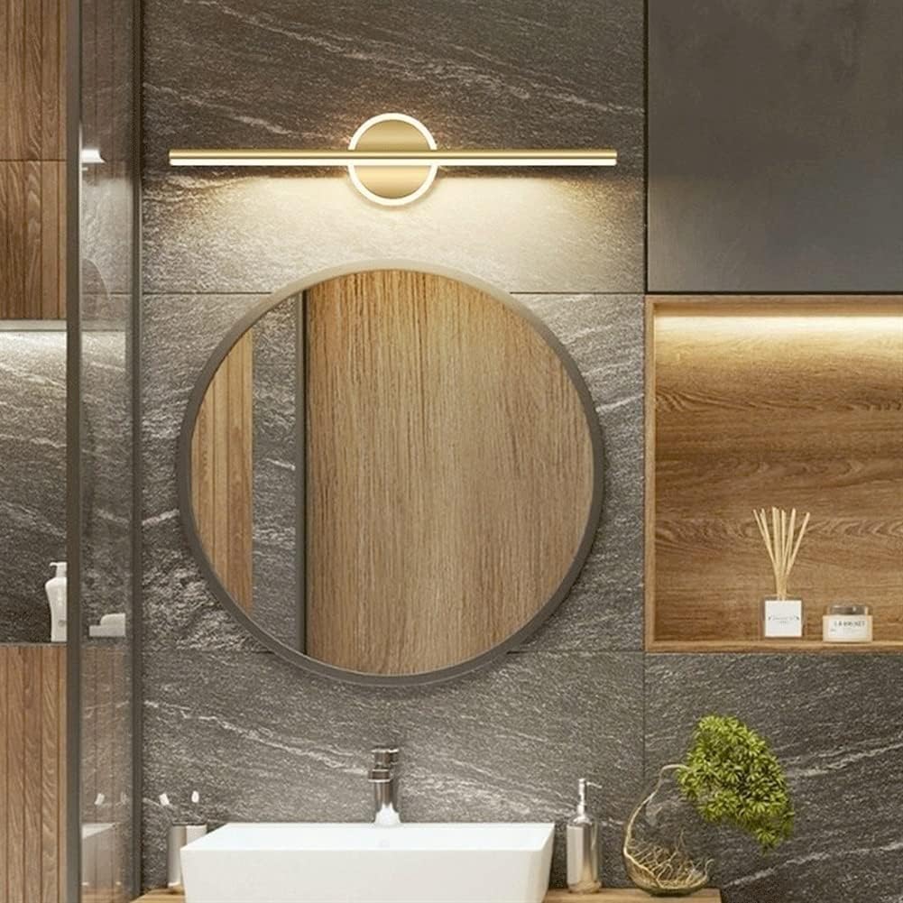 Applique da Parete Moderna per Bagno Vani Nordic Creative Specchio Illuminazione Frontale Lampada lineare di metà secolo Slish Design a Striscia Lunga Ele Decor