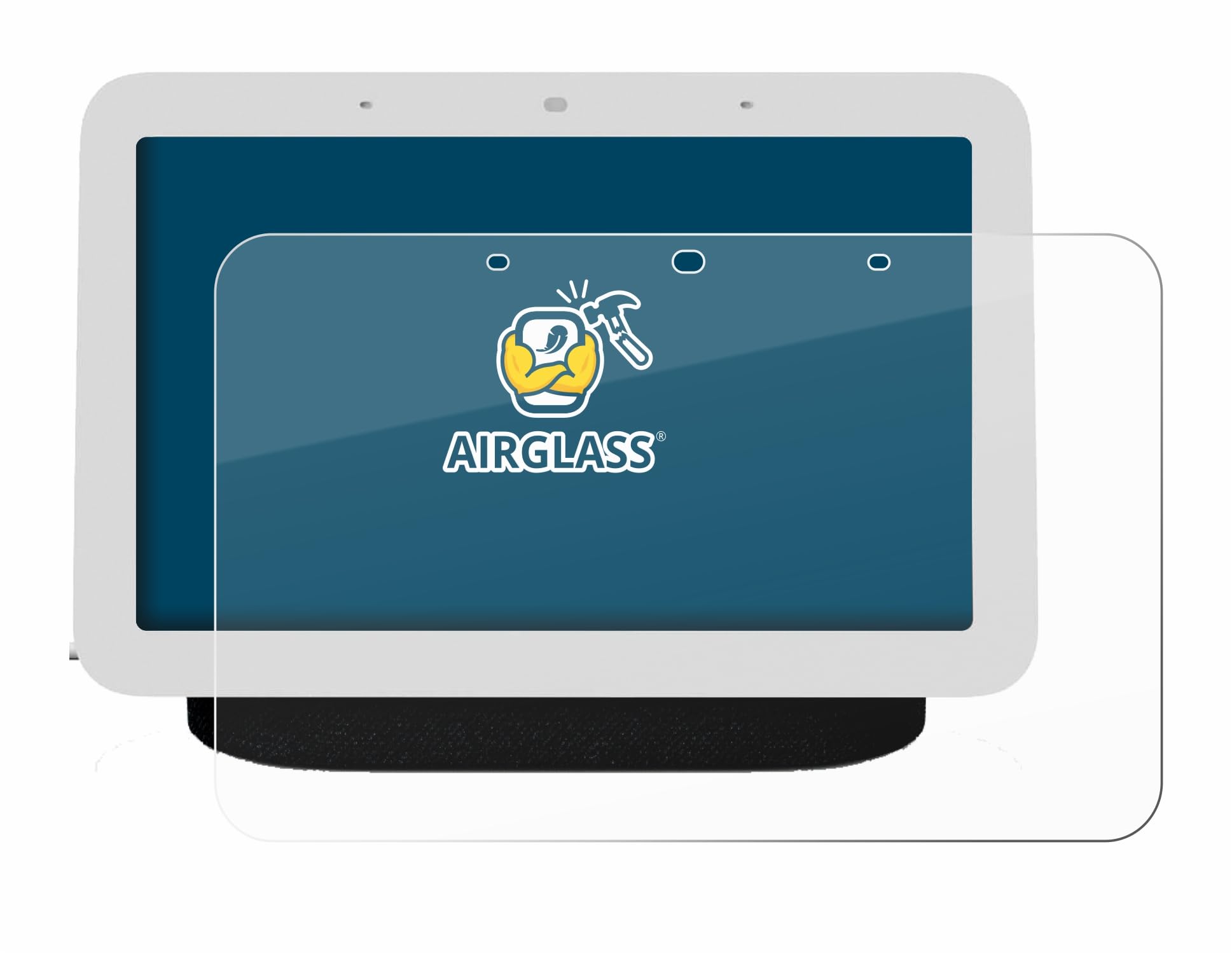 Proteggi schermo in vetro temperato per Google Home Hub