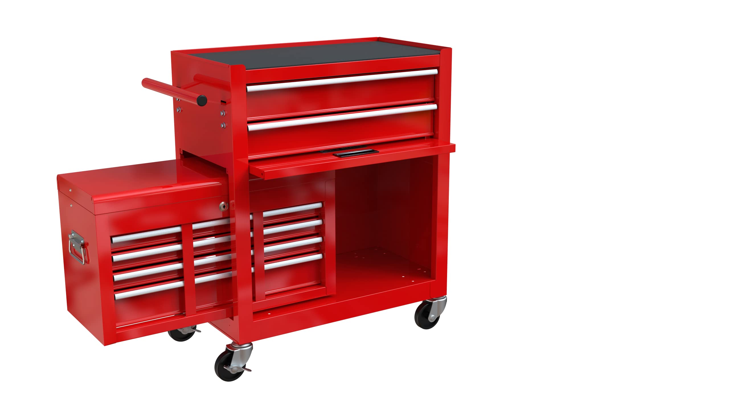 Carrito de Herramientas, Caja de Herramientas de 5 cajones con Ruedas