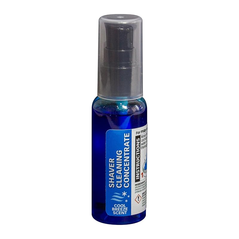 Concentrado para limpeza de barbeadores Clark Shaving Co para Philips Norelco, 60 mL
