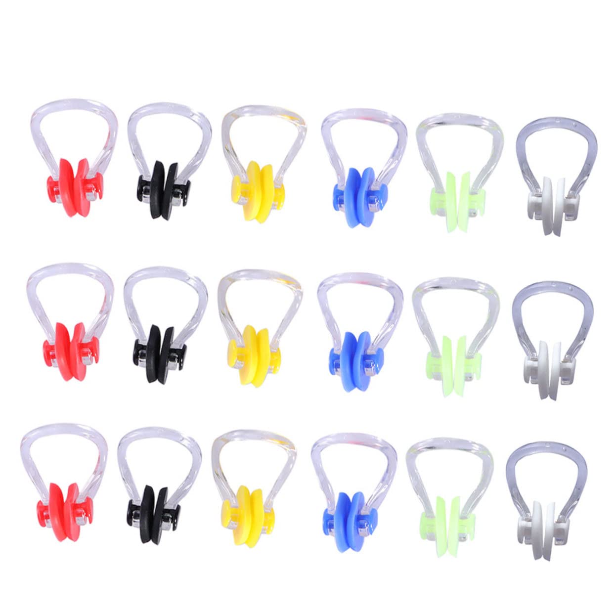 SUPVOX Pinza Nasal De Silicona para Nadar Natacion Natación Dispositivos para Los para Dormir Abrazadera De Protección De La Nariz Pinza para La Nariz