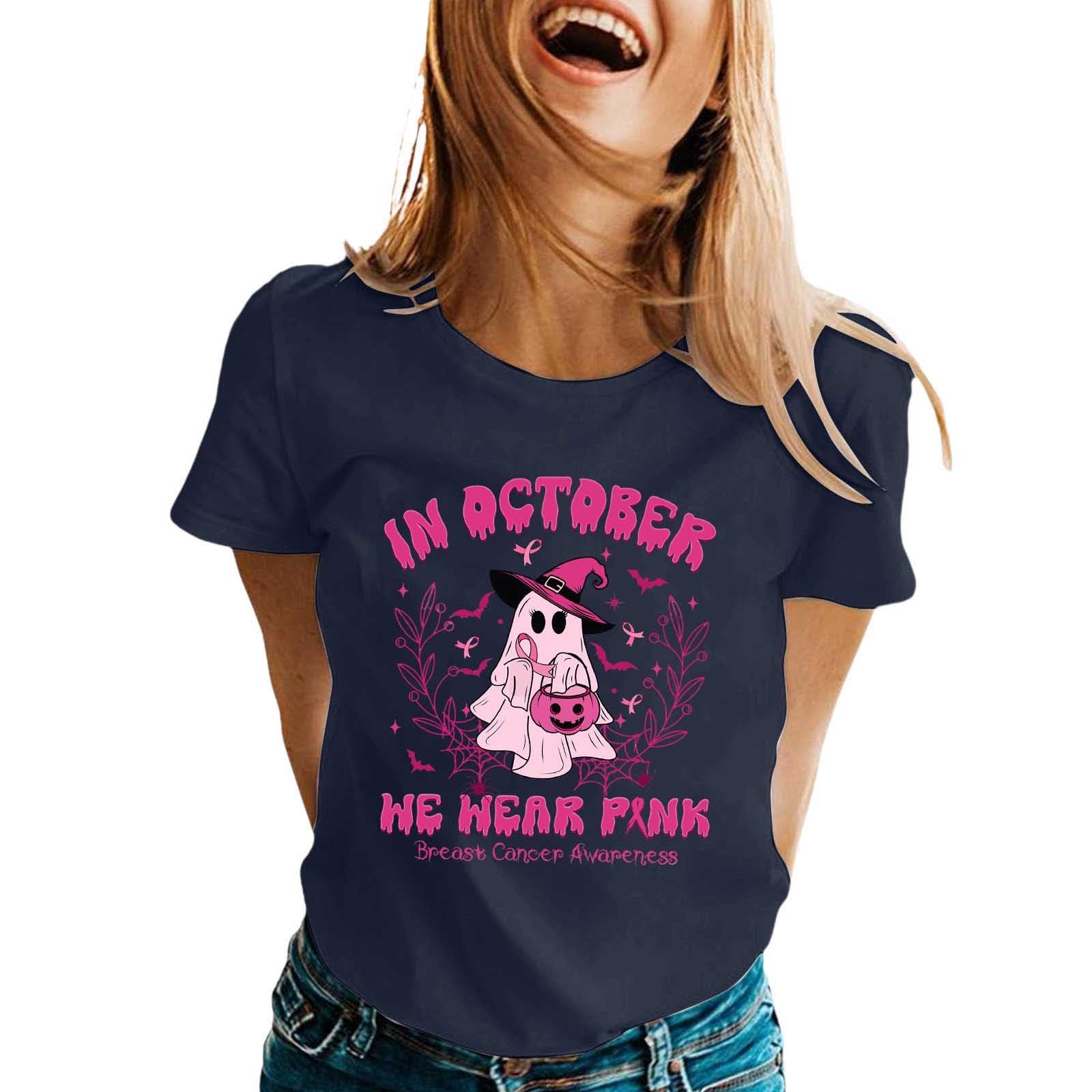 T-shirts graphiques roses à fleurs pour un look de bureau décontracté - 6