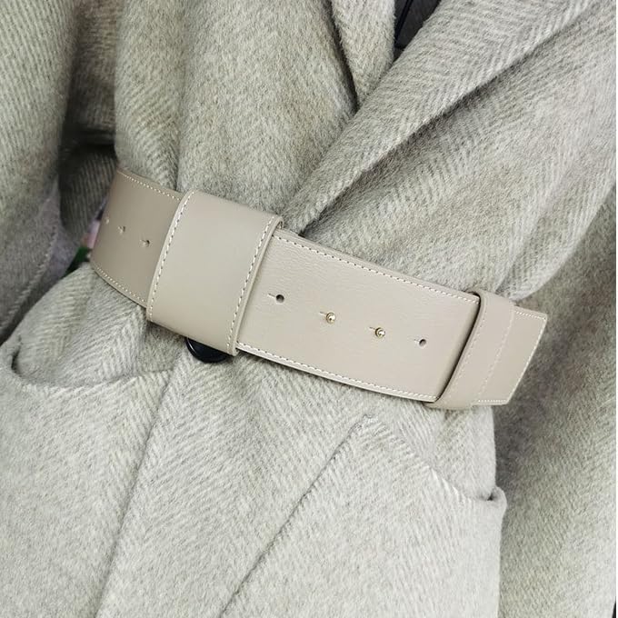 HBJWOV Wide Waistband Women's Suit Decoration Sweater With Dress Versatile Waist Cinching Belt Waist Cinching3