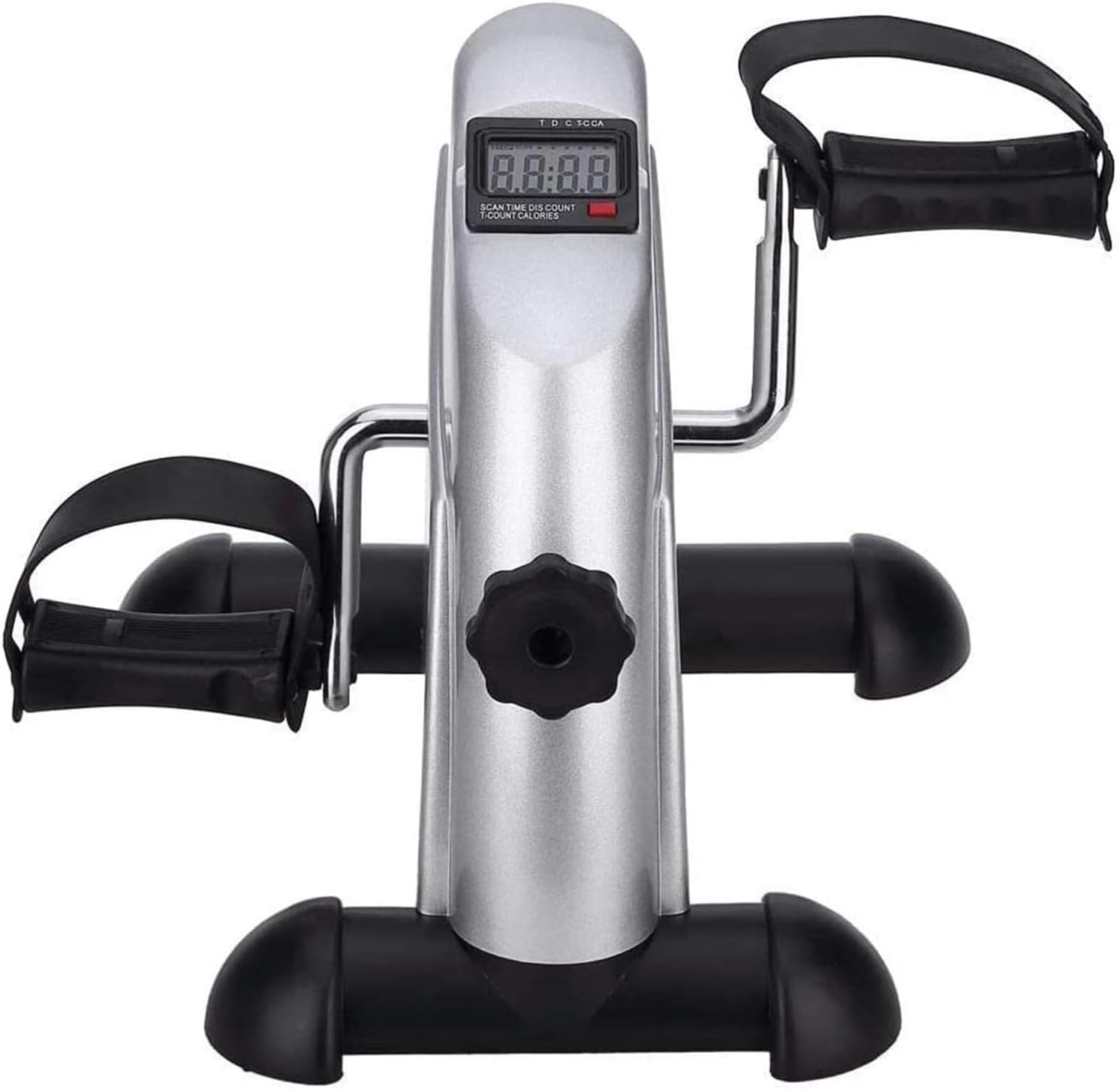 Electric Pedal Exerciser Under Desk – Quiet Motor Leg for Home Office Workouts, Compact Foot Bike with LCD Display for Low-Impact Cardio & Fitness