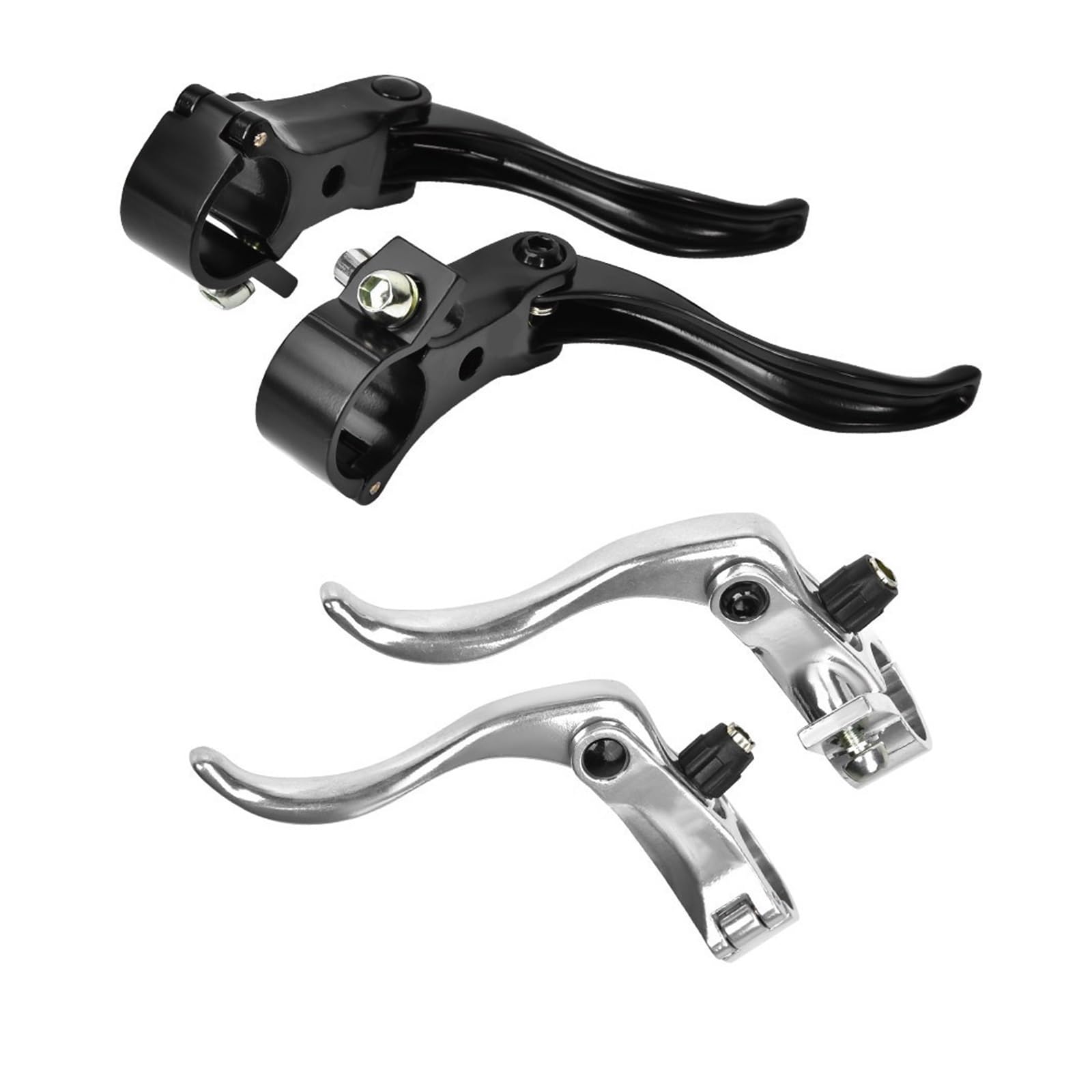 Osłona Dekoracyjna Tarczy 1 para aluminiowych stopów 24mm rower górski tarcza hamulcowa uchwyt pozioma akcesoria rowerowe hamulcowe | Black