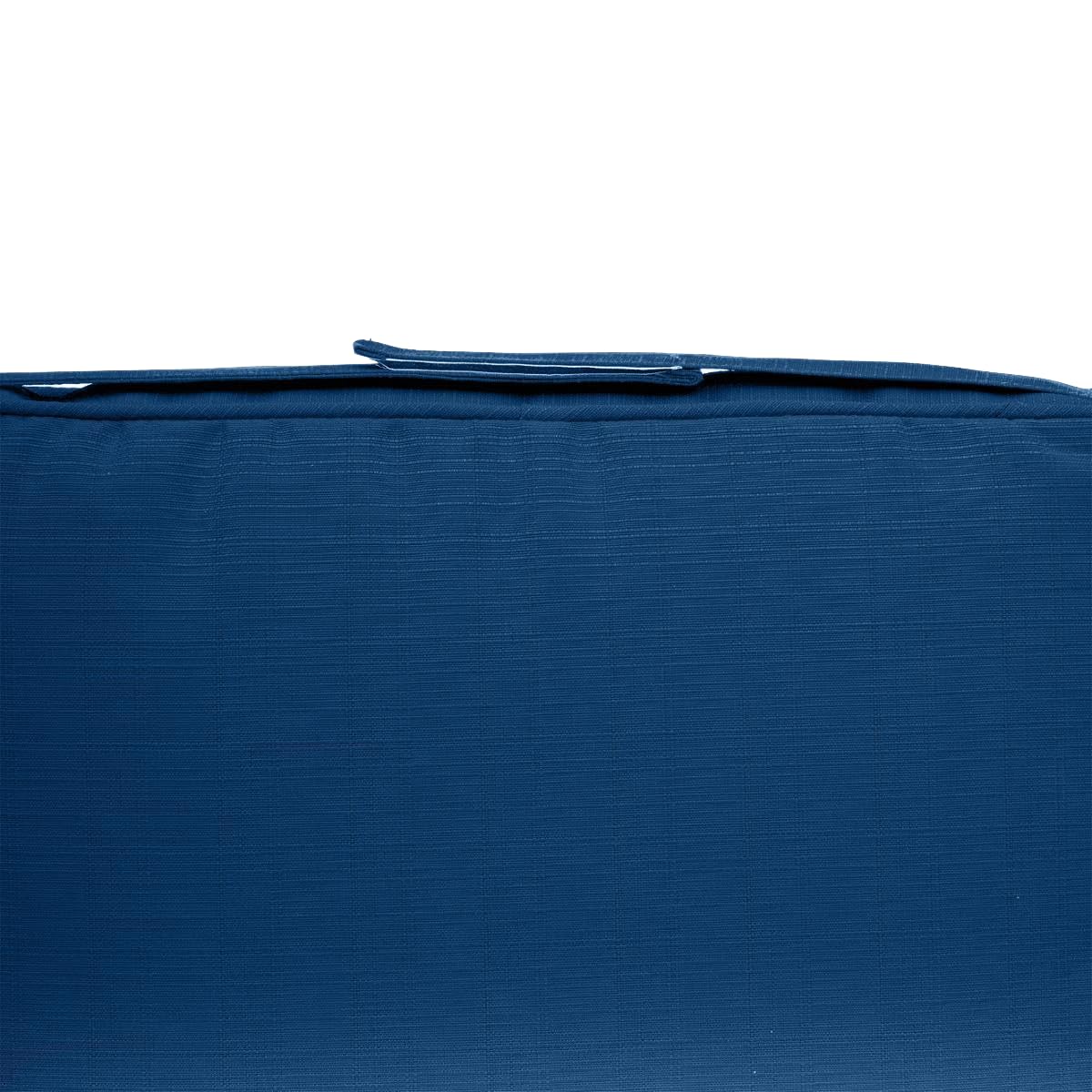 Beheiztes Sitzkissen - Kabellos inkl. 10.000mAh Powerbank und integriertem 2,5m USB-Kabel - 3 Stufen - Wasserabweisend & UV-beständig - 40x40x5 cm Memory Foam Stuhlkissen für Garten (Blau)