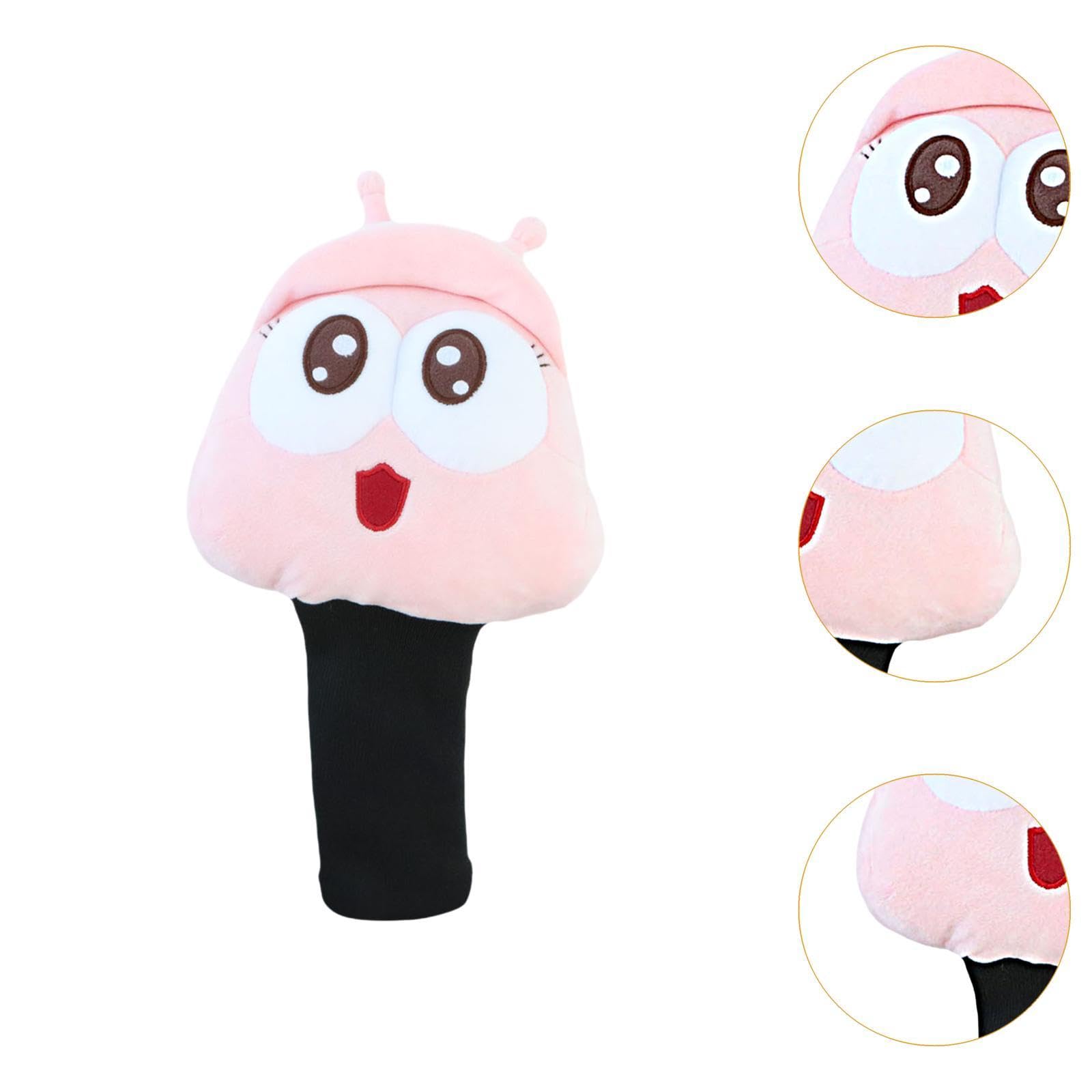Golf Headcover Funda para Madera Cubierta Animal Peluche Tejido Protector de Cabezales Adecuado para Uso en Campo Transporte de Equipos Regalo para Ju
