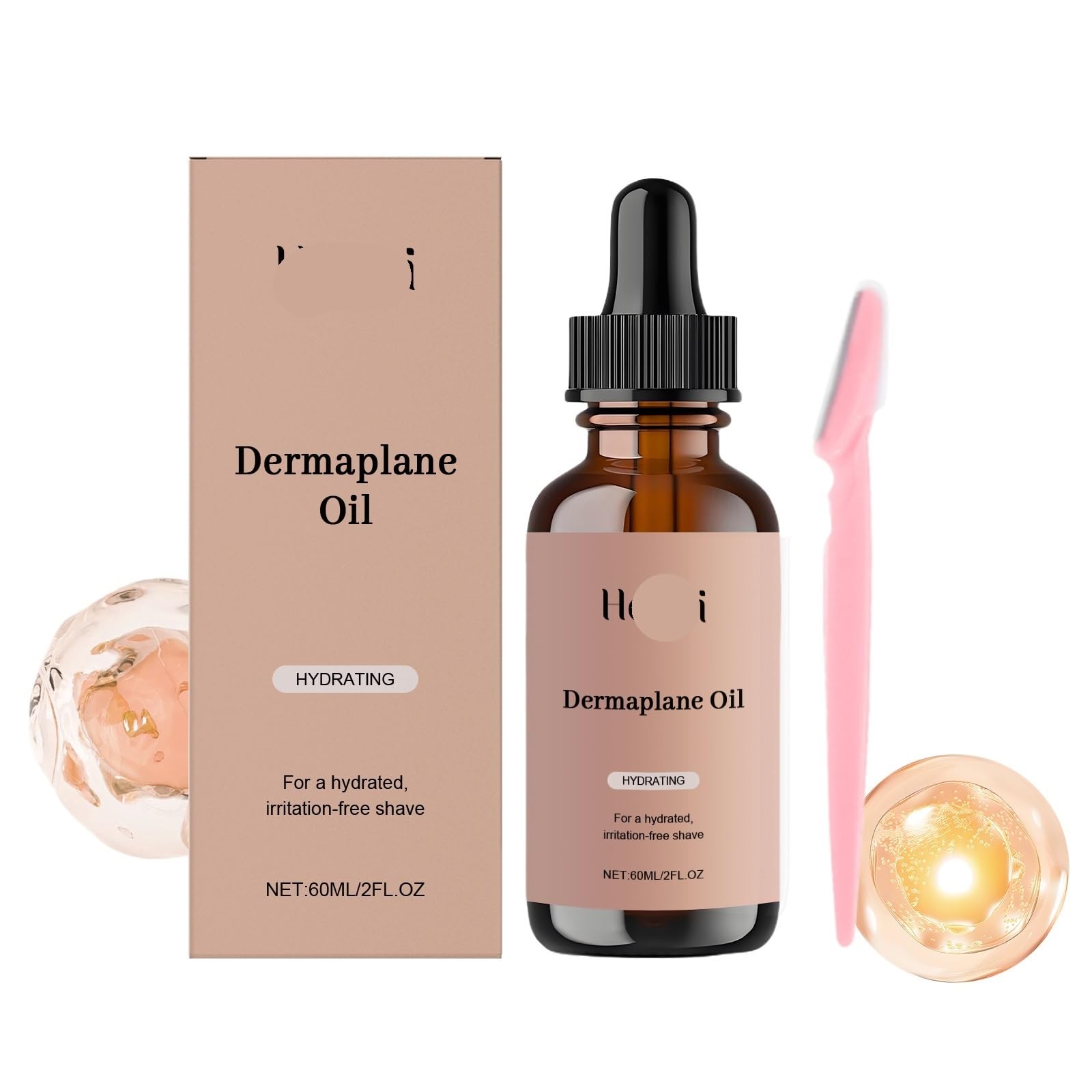 Huile dépilatoire hydratante naturelle formule douce supérieure pour sublimer le corps