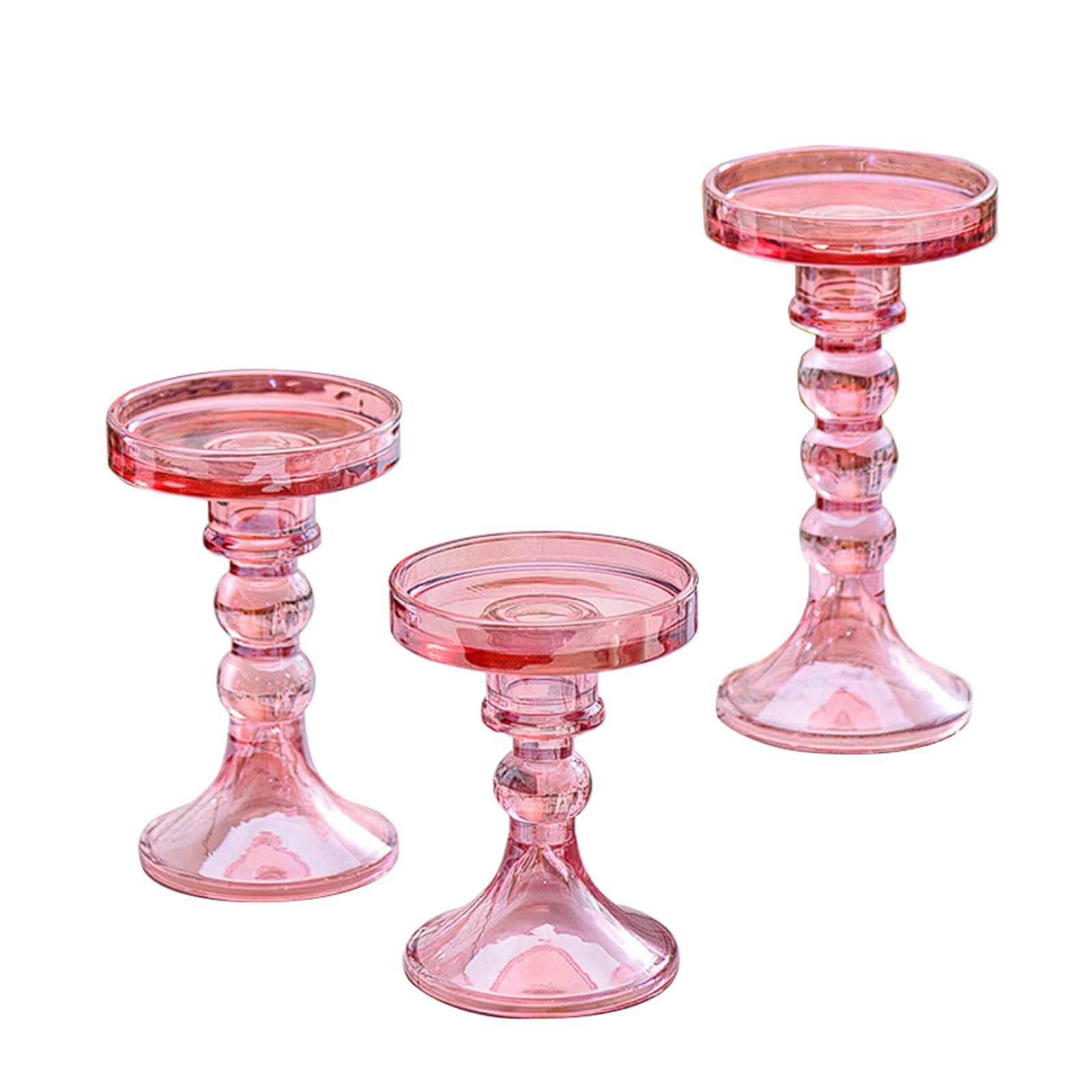 Bougeoirs en verre de cristal de haute qualité avec plateau d'aromathérapie