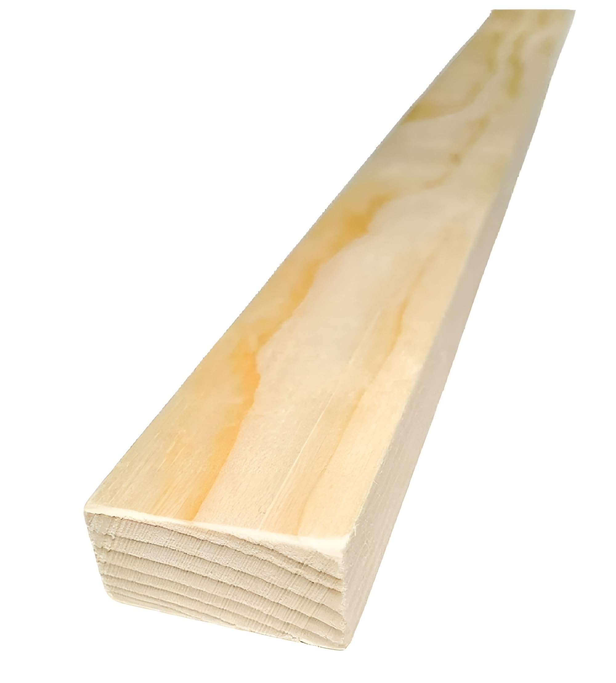 Pinewood Timber Moulding50x30 mm – Smooth Planed Finish – Natural Wood 1m Length (1, 50x30 mm)