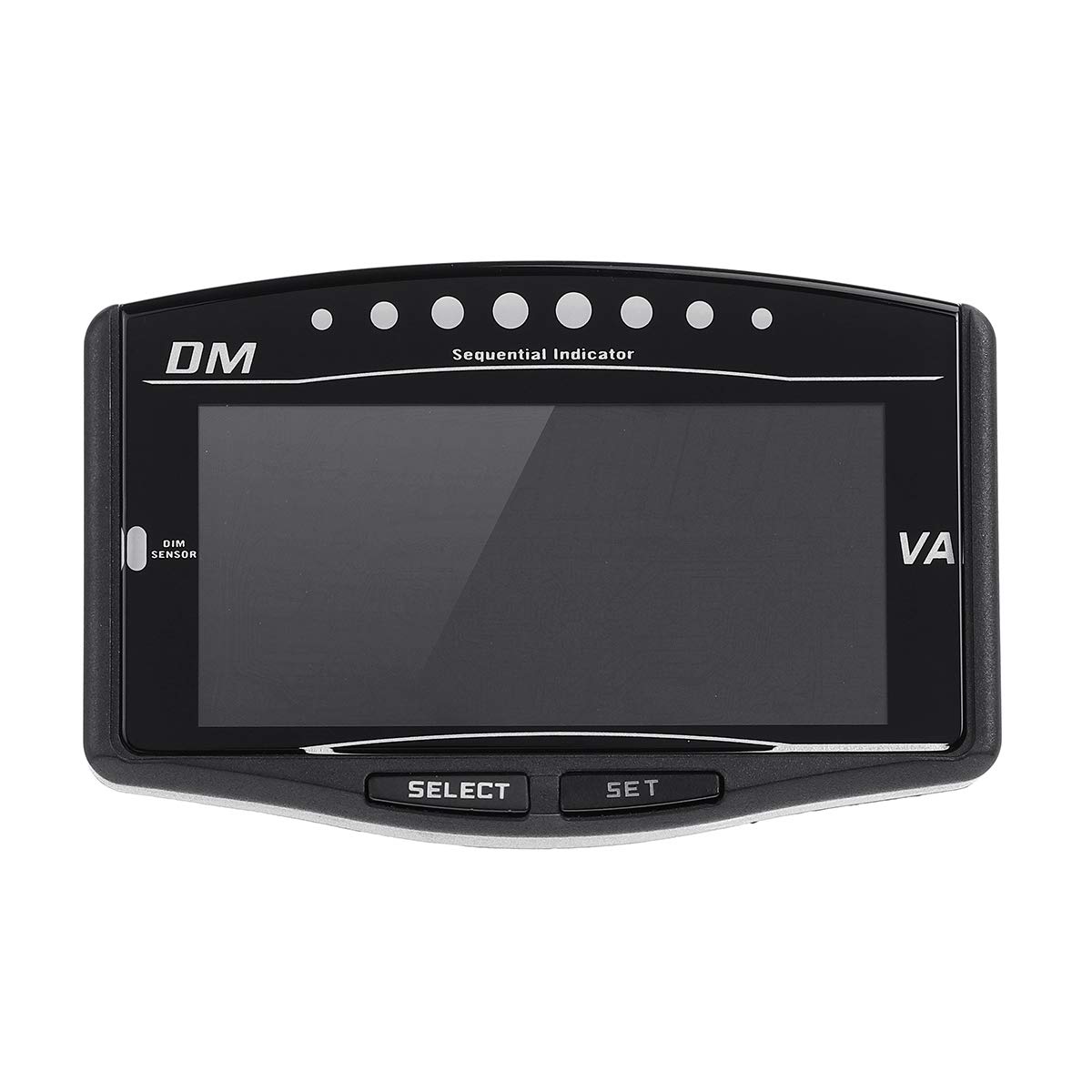 5In1 LCD Presión De Aceite Temperatura del Agua Indicador De Combustible Tacómetro Volt Voltímetro 12 / 24V