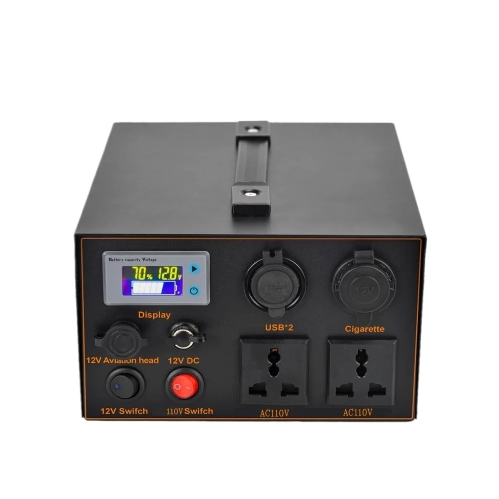 Portable Power Station 60Ah 500W 220V Lithium Battery Pack 110v 50A Inverter Rechargeable Outdoor Battery for Outdoor Camping
