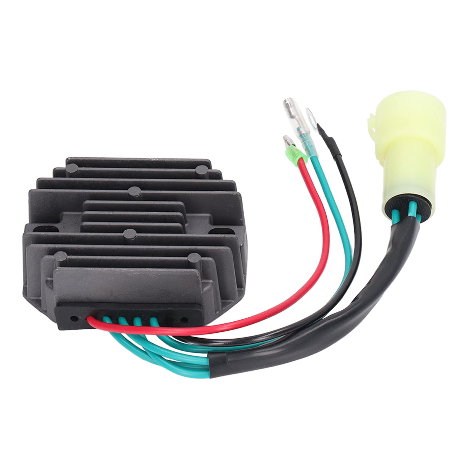 Motocyklowy prostownik regulator napięcia 62Y819600000, 12 V, stop aluminium, zamiennik do 4-suwowych silników zaburtowych 50 KM od 1995 do 2007