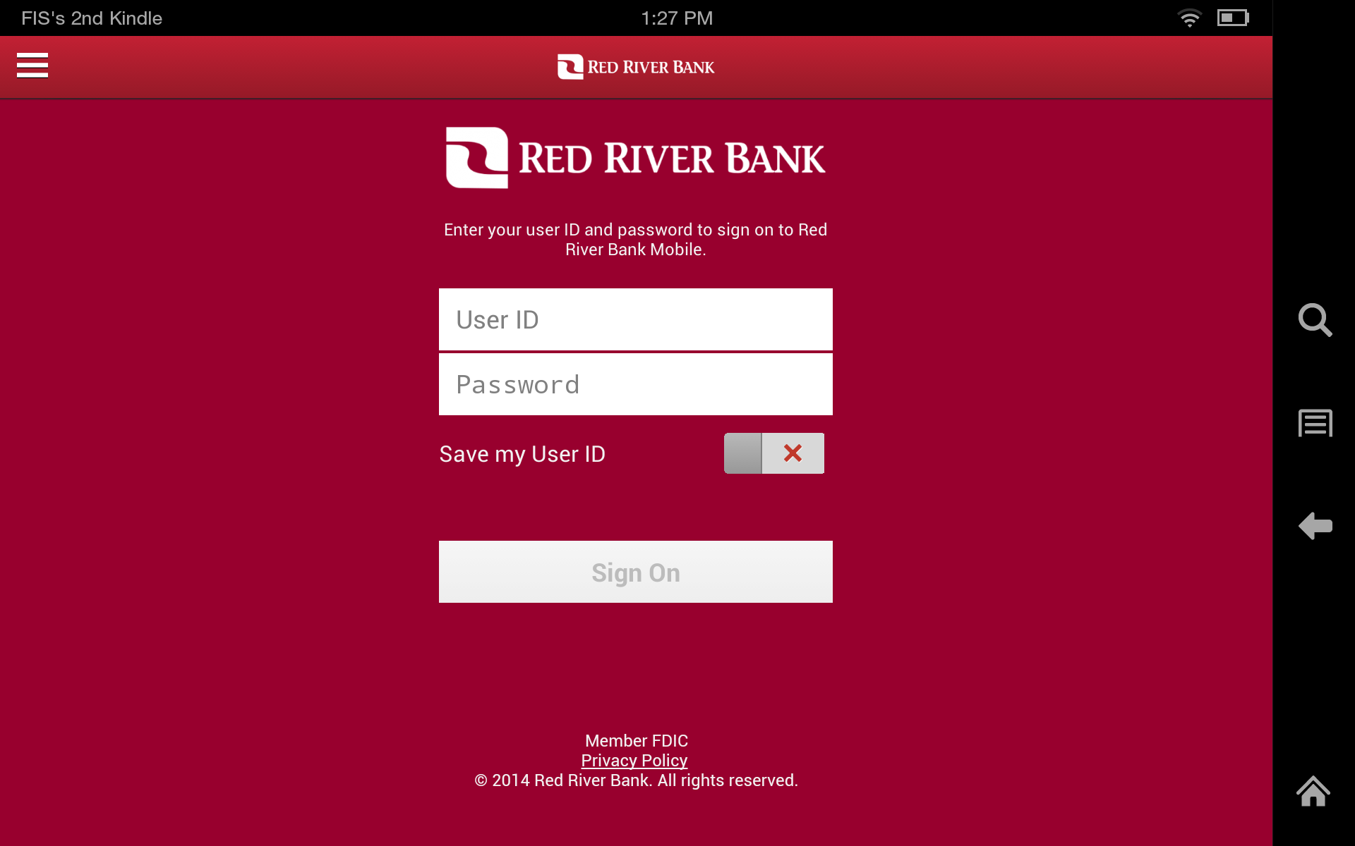RRB Mobile App on Amazon Appstore