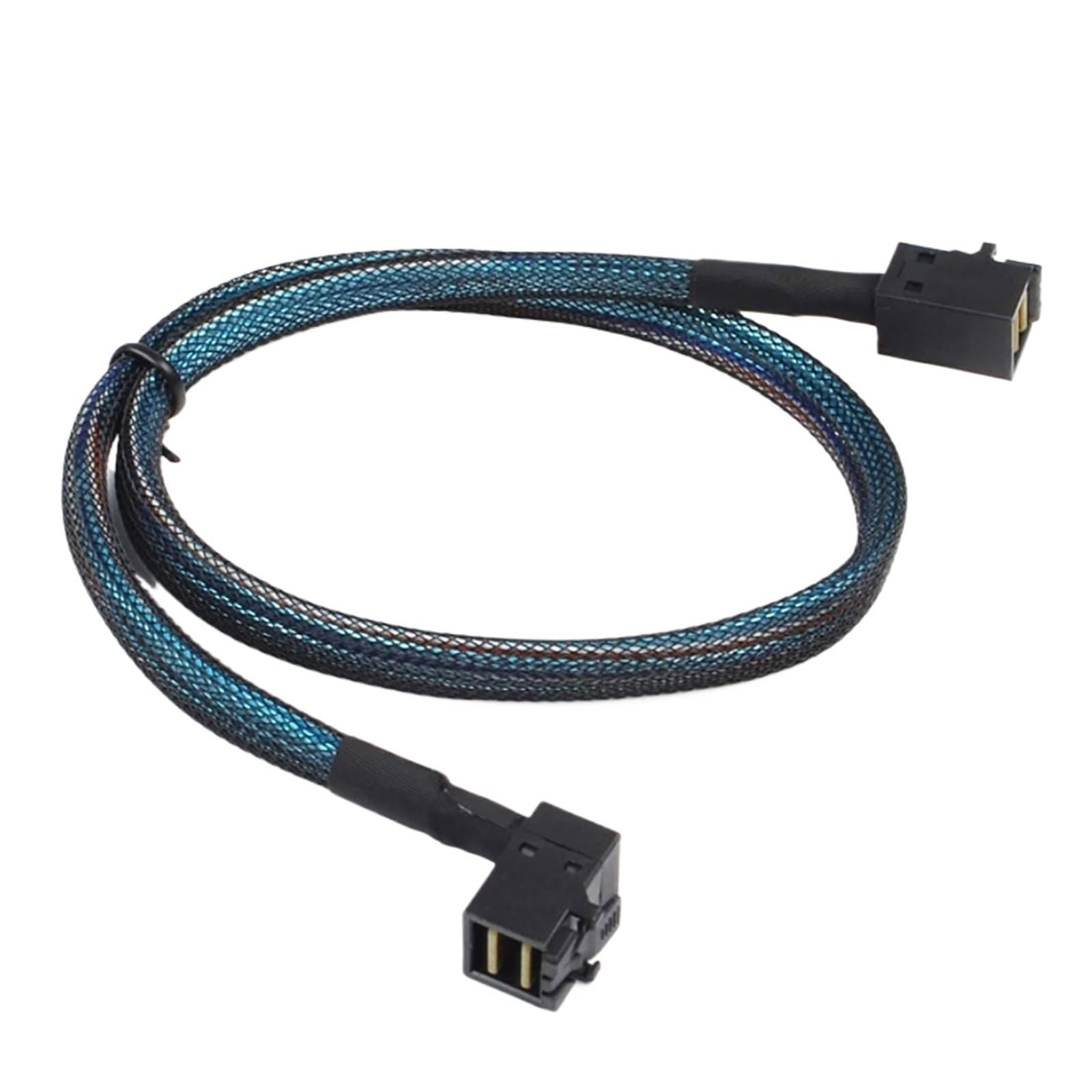 1.0M Interno MI NI S*A*S HD SFF-8643 36P Maschio a HD S*A*S SFF-8643 90 Gradi Cavo Adattatore