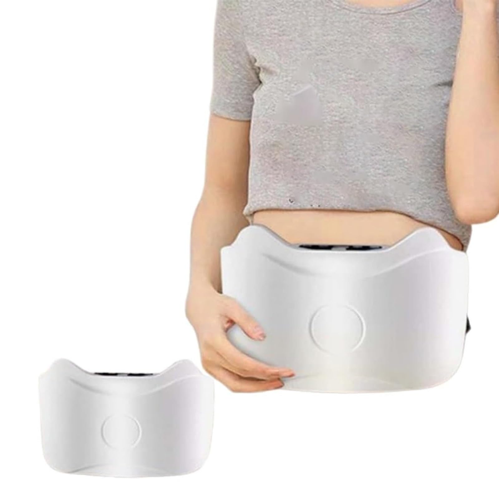 Homaskylynn Wired Abdominal Massager Electric Wireless Abdominal Massager For Fat Burning & Digestion, Stomach Massagers For Weight Loss, Hip Belly Flat Tummy Fat Machine(Wired Abdominal Massager)