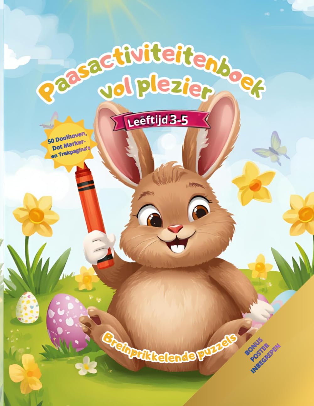 EASTER FUN ACTIVITY BOOK: BRAIN-MINDED PUZZLES: AGES 3- 5 (WIELKA ZABAWA)