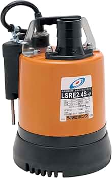 Amazon.co.jp: ツルミ 低水位用水中ポンプ 自動型 LSRE2.4S 50Hz