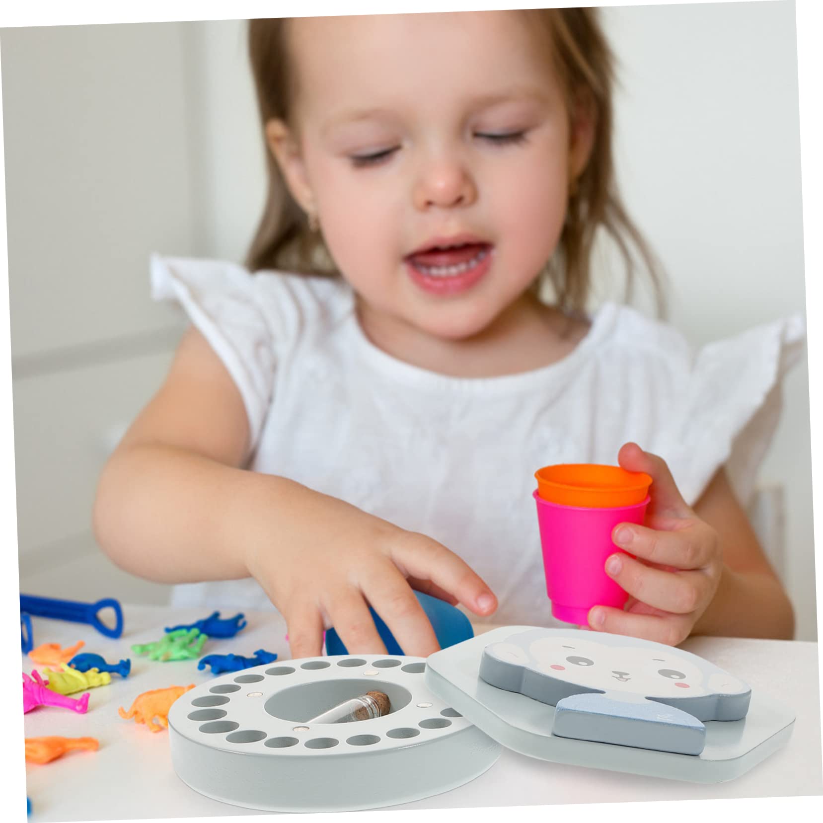 ERINGOGO Wooden Baby Tooth Box Baby Tooth Case Tooth Keepsake Box Tooth Fairy Boys and Girls