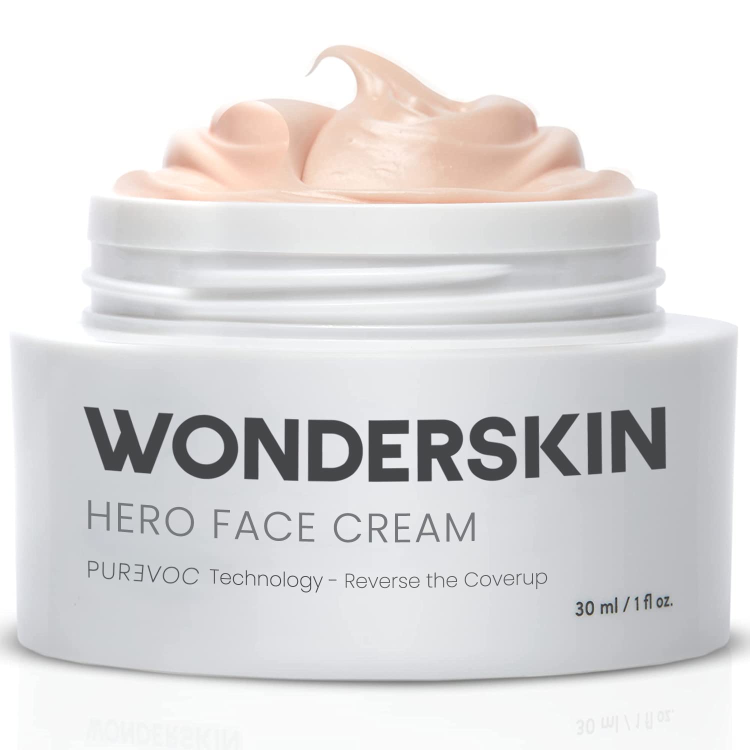 Wonderskin Purevoc Hero Gesichtscreme, Feuchtigkeitsspendende Anti-Falten-Gesichtscreme, Feuchtigkeitsspendende Feuchtigkeitscreme Für Frauen Und Männer, Tägliche Anti-Aging-Gesichtsfeuchtigkeitscreme