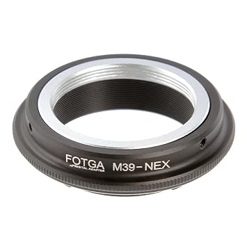 Lens Mount Adapter for Leica L39 M39 Lens to E-Mount Alpha a7 a7S a7R a7II a7SII a7RII A7III A7RIII A7SIII A9 a6500 a6300 a6000 a5100 a5000 a3500 NEX3 NEX5 NEX-5N 5R NEX-7 NEX-6 Adapter