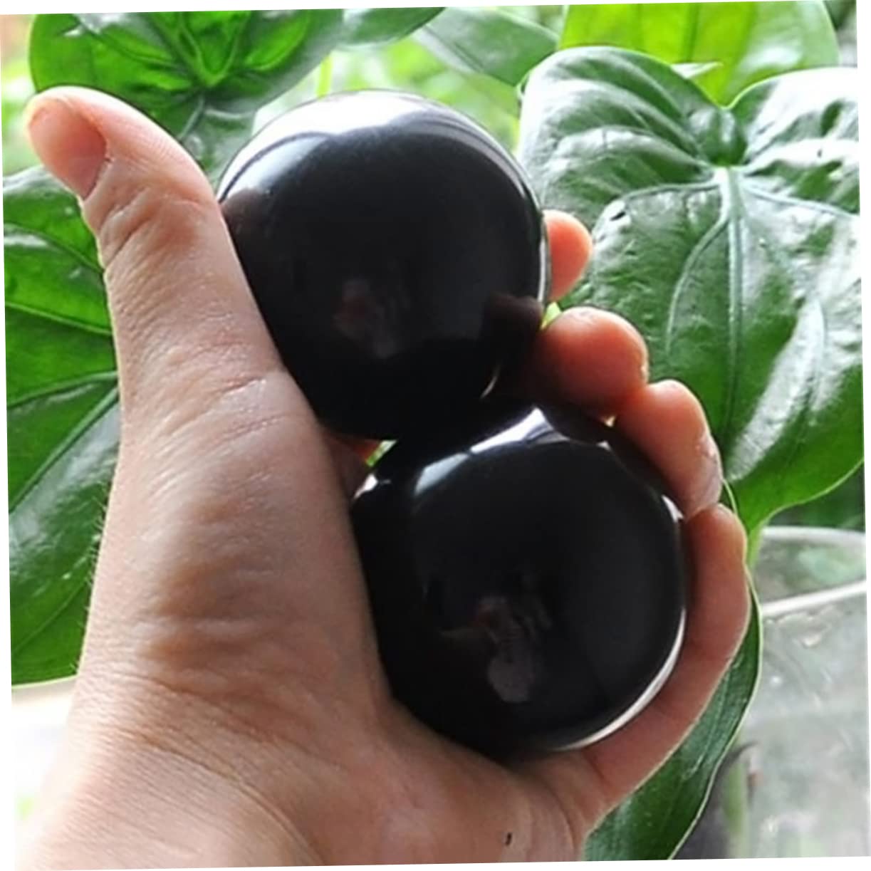 lleno de textura 2 bolas de ejercicio de mano, bolas de masaje de manos, regalos asiáticos, pelota de masaje natural, pelota de mano, pelota de masaje natural, pelota de gimnasio, manualidades, color
