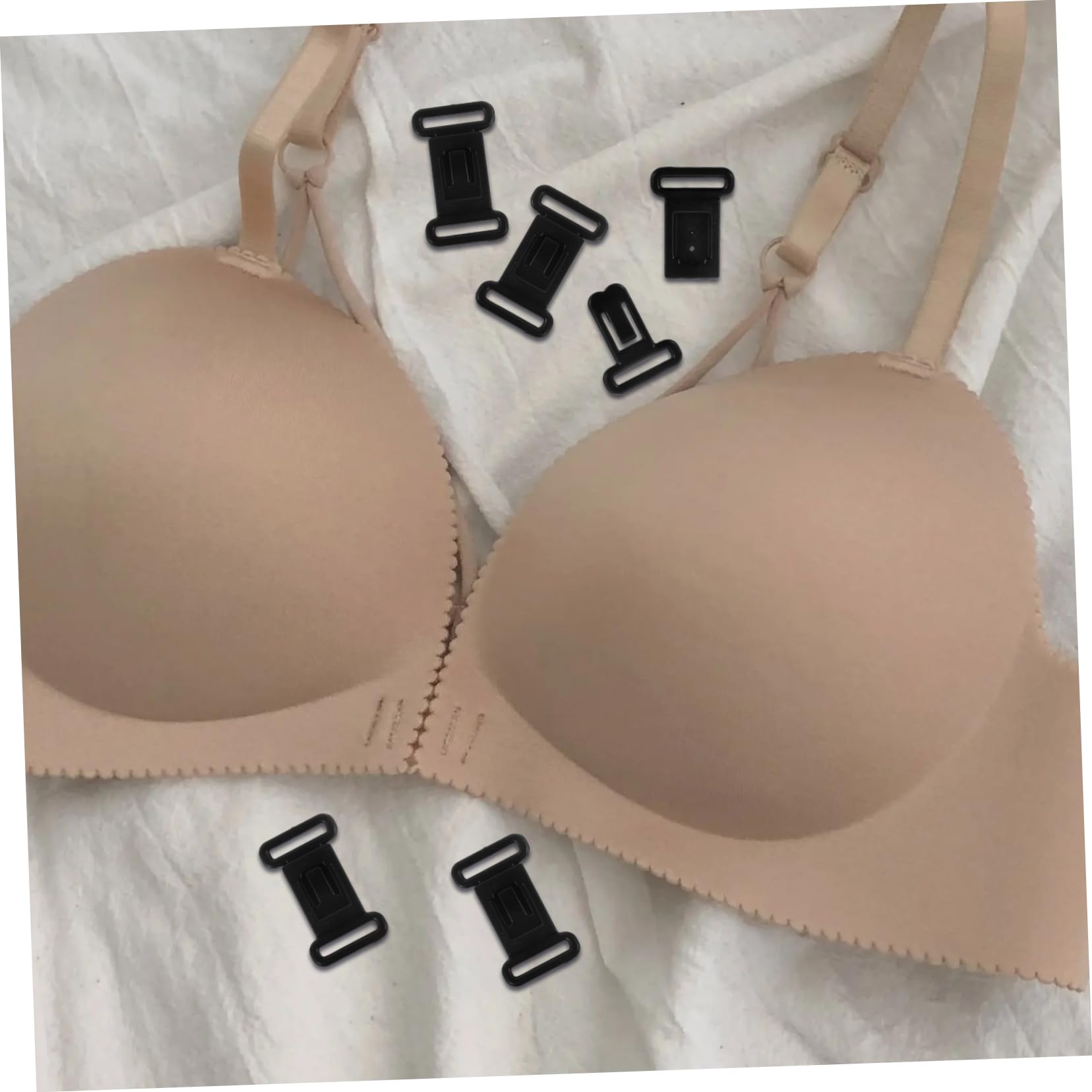 500 Sets BH-Haken Ersatz-BH-Schnalle Für Damen BH-Clip Für Damen Täglicher Gebrauch BH-Schnalle Tragbarer BH-Haken BH-einsteller Kompakt