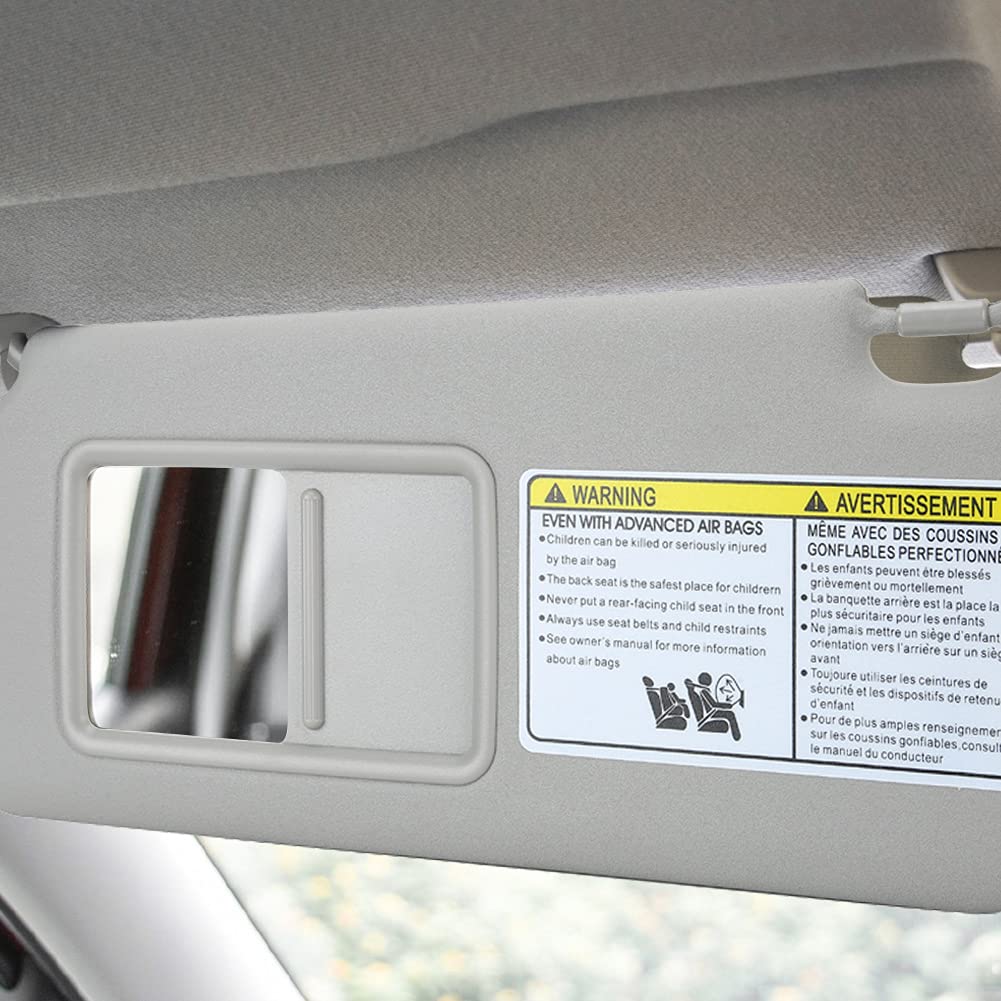 Auto Gray Left Driver Side Sun Viso, Anti-Glare Left Driver Side Sun Visor Polarized Sunshade Extender 4320?42501?B2 Replacement Fit for RAV4 2006?2009 Gray // parasol conductor