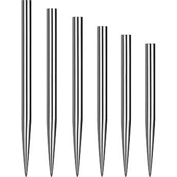 Mission Darts Glide Points 50 mm / 60 mm Silver
